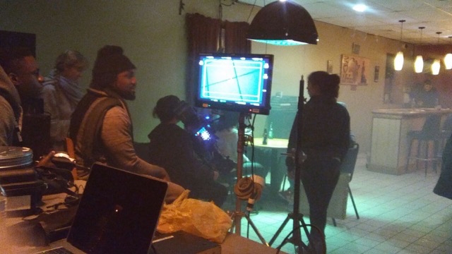 Behind the scenes of Rashad Frett's film "K.I.N.G."